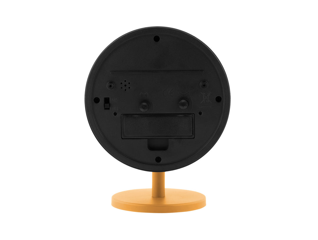 Ochre Yellow Brisk Dome Alarm Clock