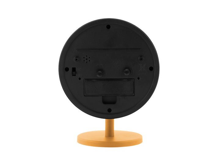 Ochre Yellow Brisk Dome Alarm Clock