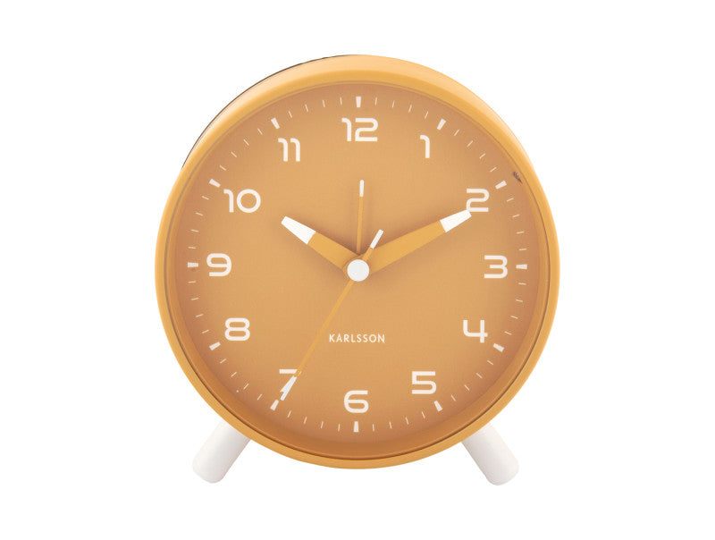Ochre Yellow Orgullo Alarm Clock