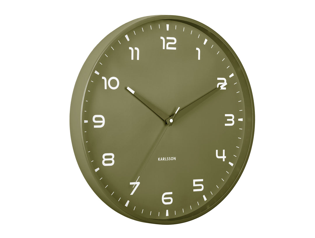 Army Green Orgullo Wall Clock