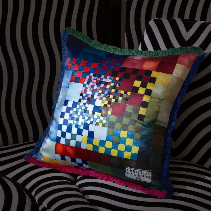 Christian Lacroix Color Games Mosaique Cushion