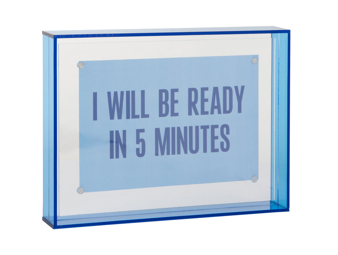 Blue Medium Gayo Acrylic Photo Frames