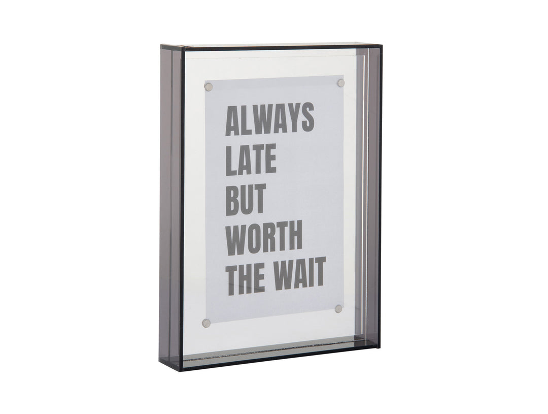 Grey Medium Gayo Acrylic Photo Frames