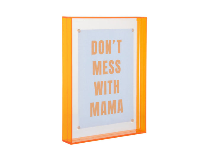 Orange Large Gayo Acrylic Photo Frames