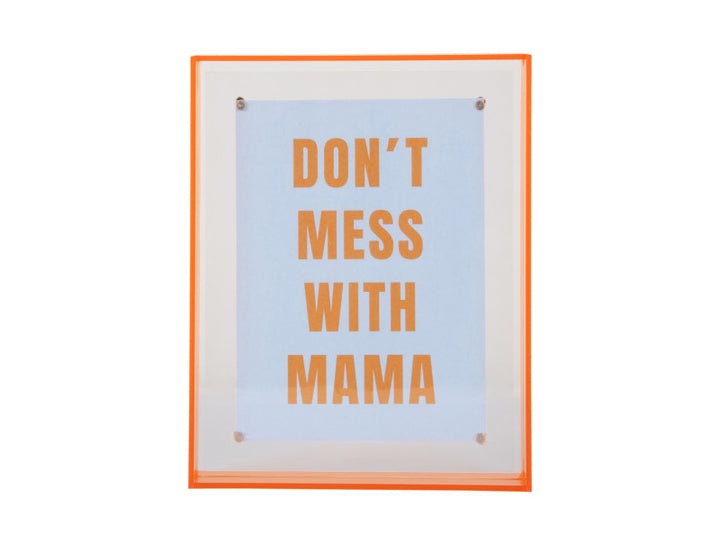 Orange Large Gayo Acrylic Photo Frames