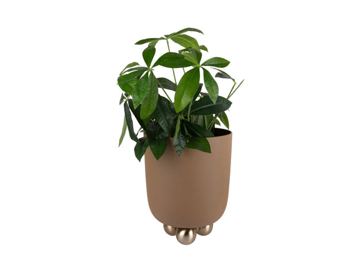 Mocha Brown Estilo Plant Pot