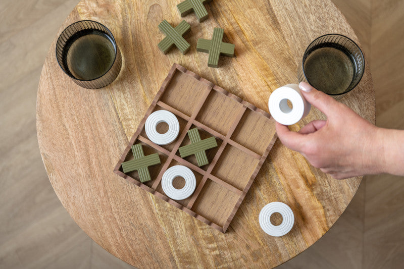 Green Tic Tac Toe Game