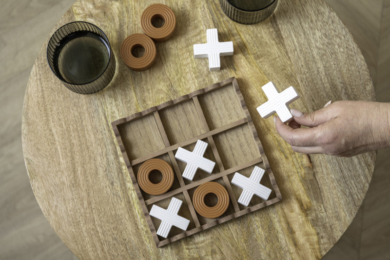 Orange Tic Tac Toe Game