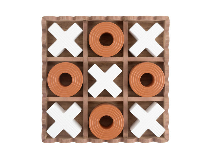 Orange Tic Tac Toe Game