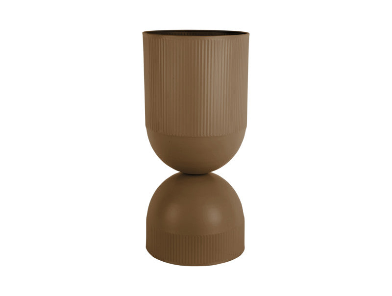 Mocha Brown XL Plant Pot Tonar