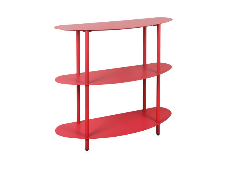 Bright Scarlet Red Cool Retro Cabinet