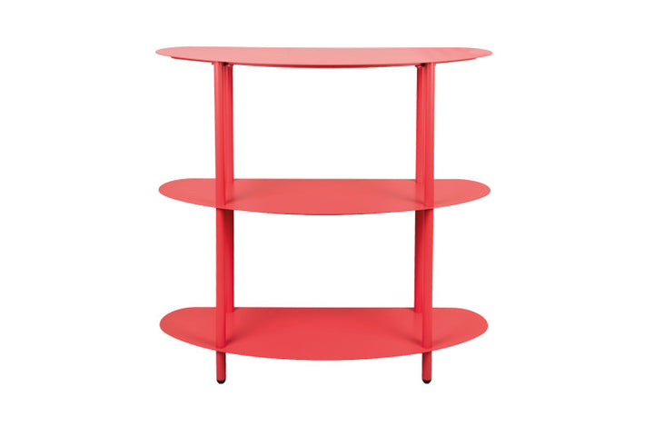 Bright Scarlet Red Cool Retro Cabinet