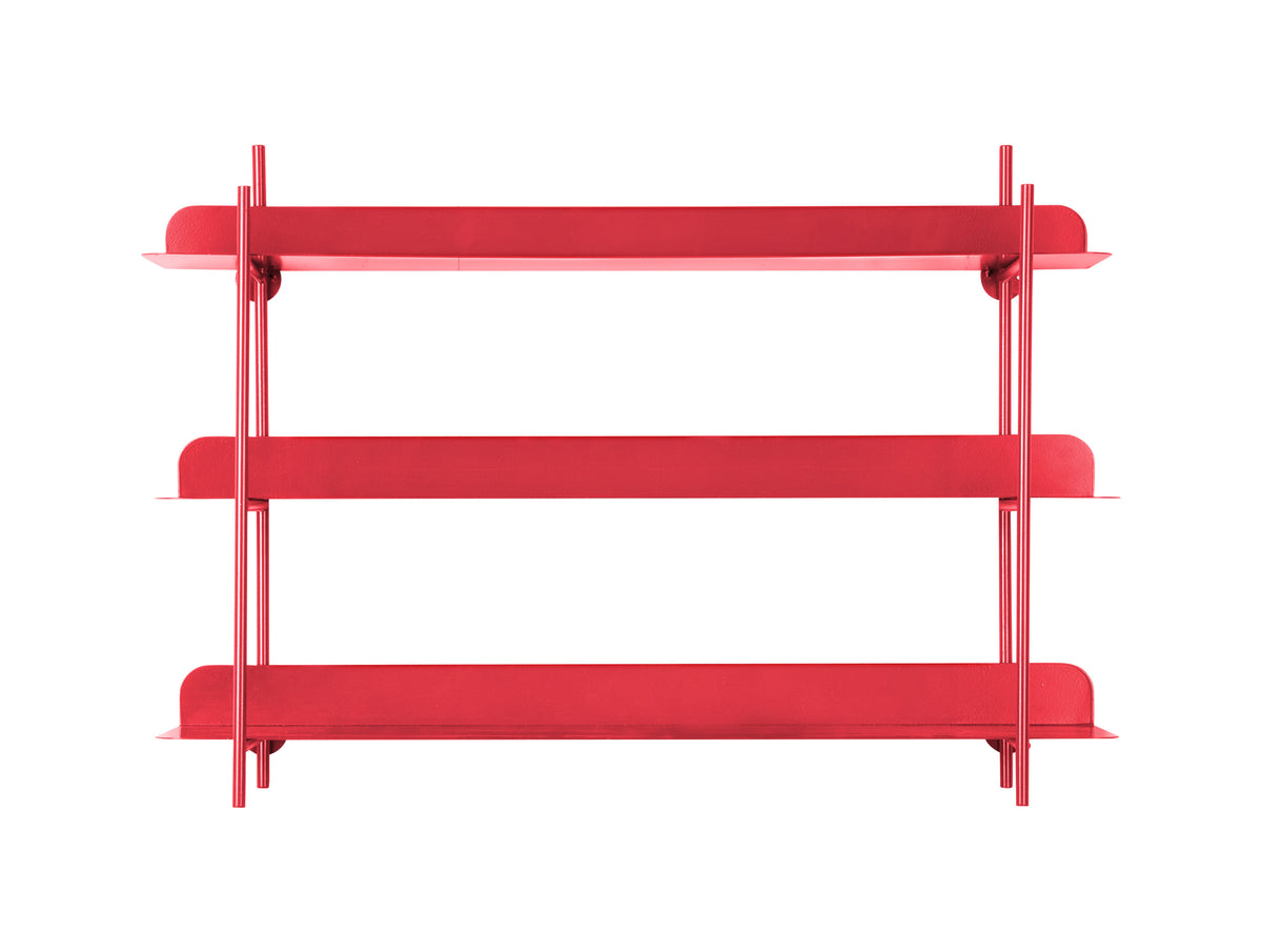 Dynalight Racks Red Wall Rack Cool Retro Red – Objekt