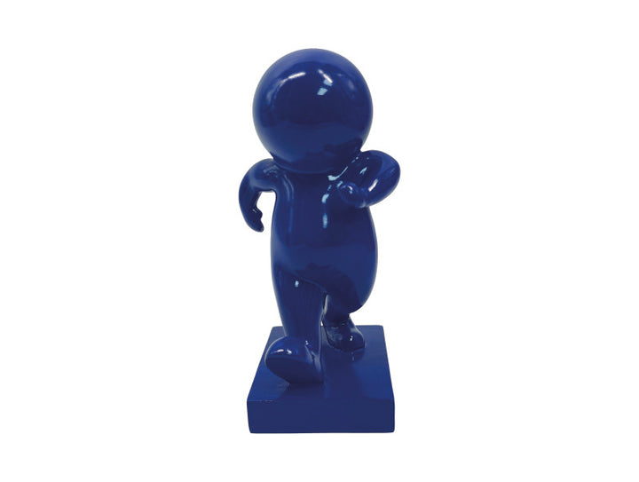 Blue Walking Amigo Statue Medium