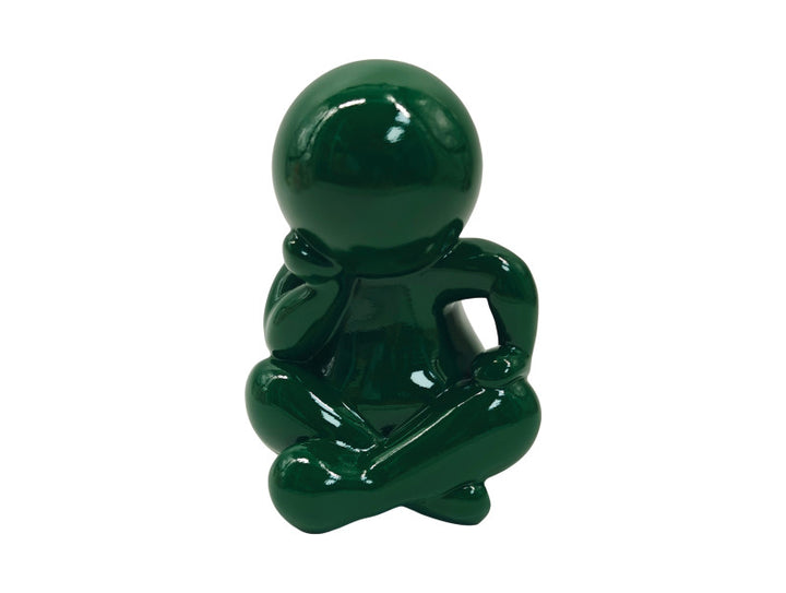 Green Sitting Amigo Statue Medium