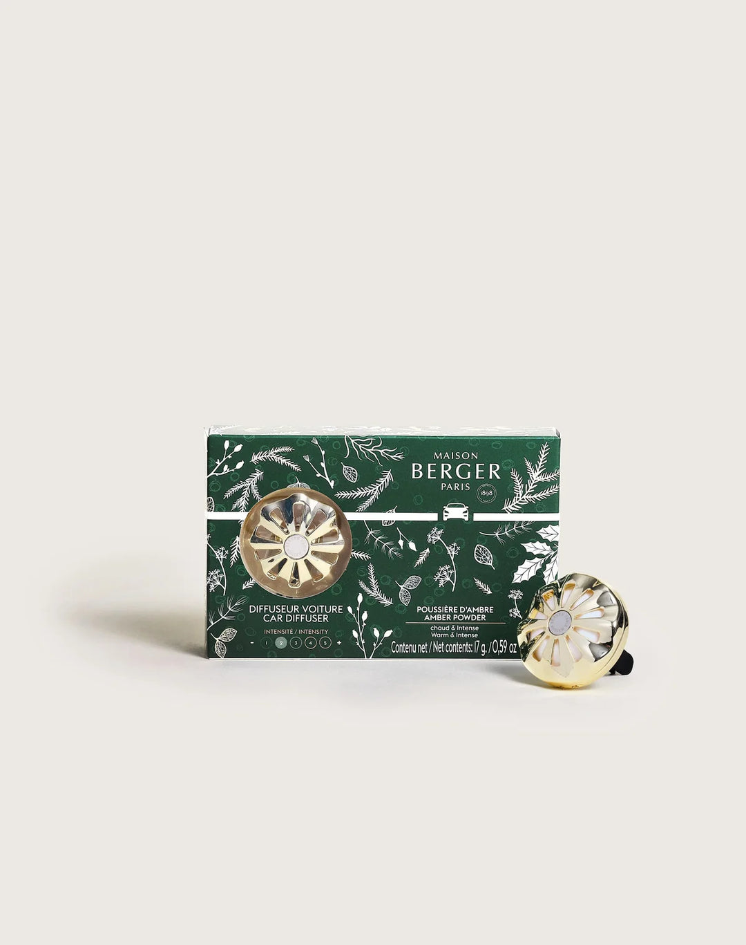 Magical Amber Powder Car Diffuser Set