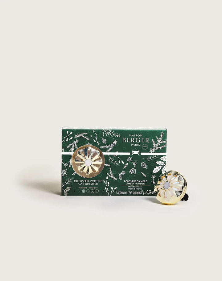 Magical Amber Powder Car Diffuser Set