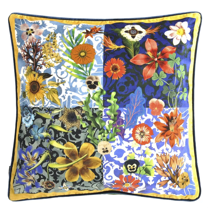 Christian Lacroix Herbier Florentin Mosaique Cushion