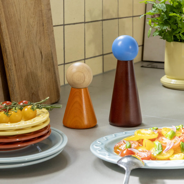 Salt & Pepper Halma Mills