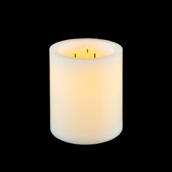 Triple Wick Battery Candle