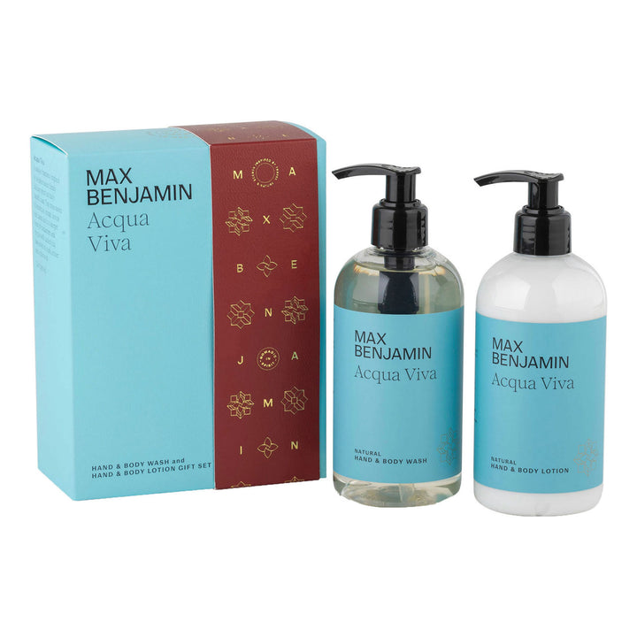 NEW Max Benjamin Hand &amp; Body Wash &amp; Lotion Gift Sets