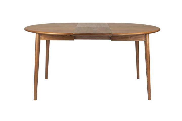 Twist Round/Oval Walnut Extendable Dining Tables