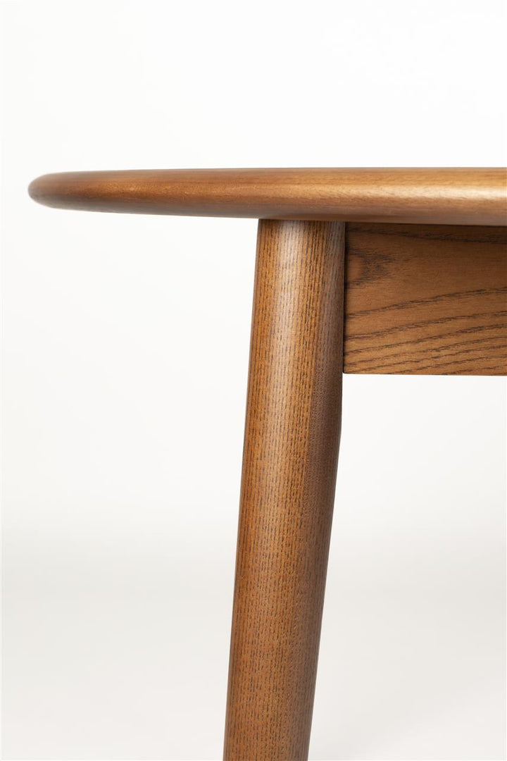 Twist Round/Oval Walnut Extendable Dining Tables