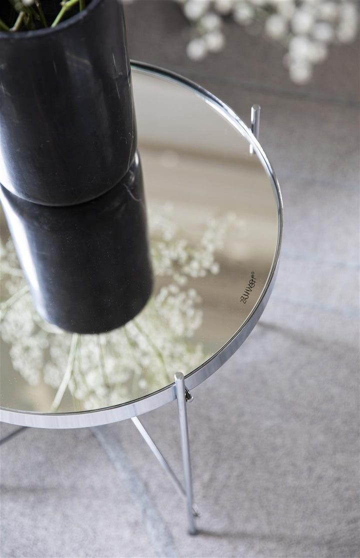 Silver Cupid Side Table