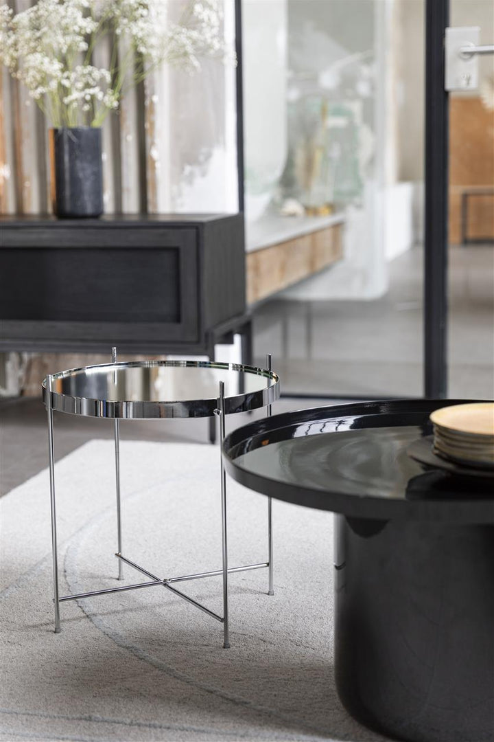 Silver Cupid Side Table