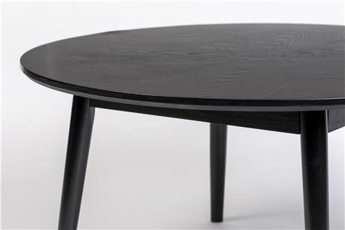 Black Fabio Round Coffee Table