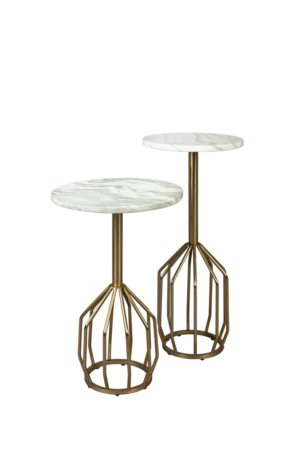 Salerno Marble Side Tables