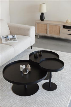 Yuri Black Coffee/Side Tables