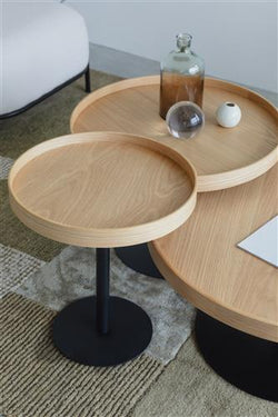 Yuri Oak Coffee/Side Tables