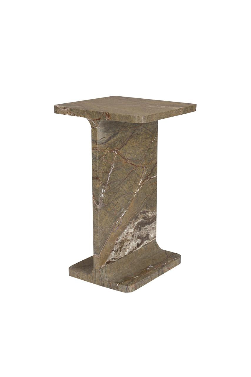 Side Table Satpura Brown Marble