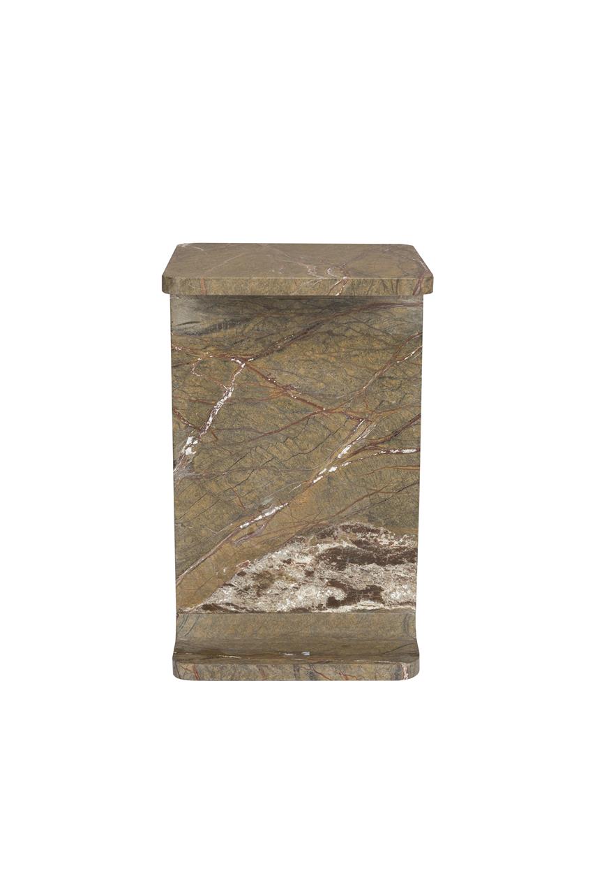 Side Table Satpura Brown Marble