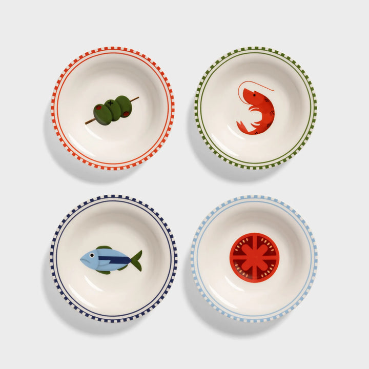 Taverna Bowls Set