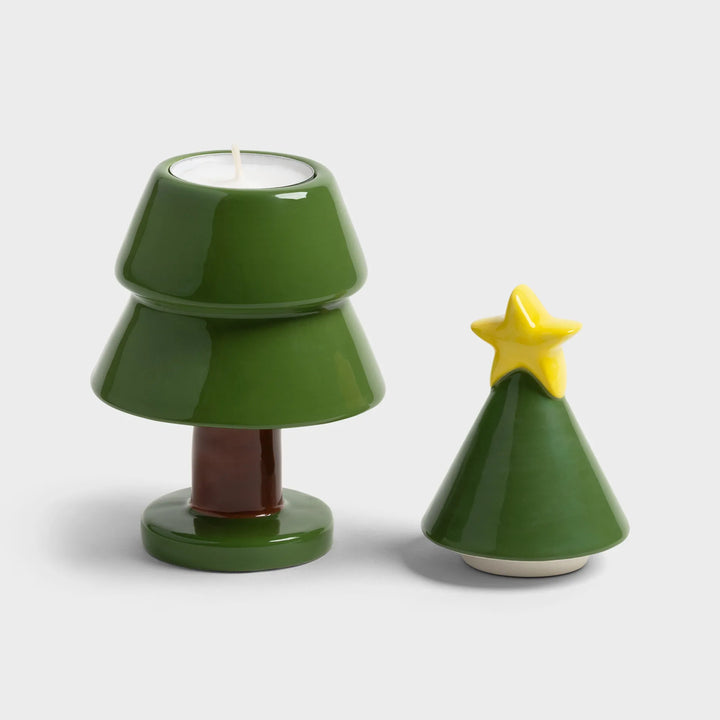 &K Christmas Tree Candle Holder Haines
