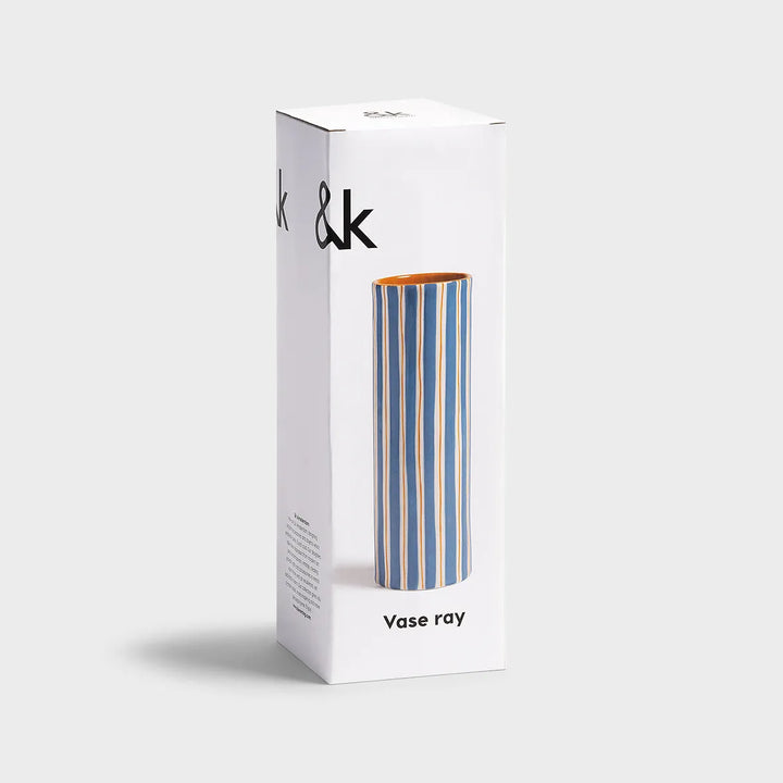 &Klevering Blue Vase Ray