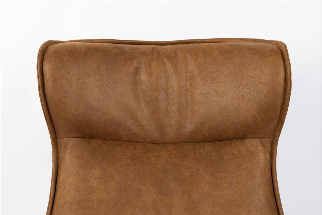 Swivel Lounge Chair John &amp; Hocker