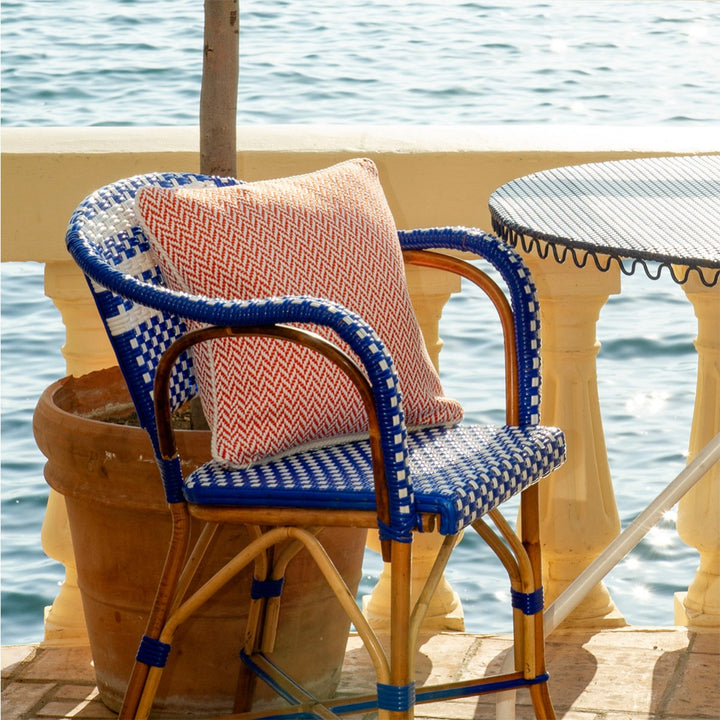 Marina Orange Cushion