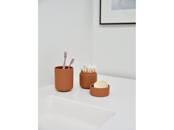 Toothbrush Mug Terracotta