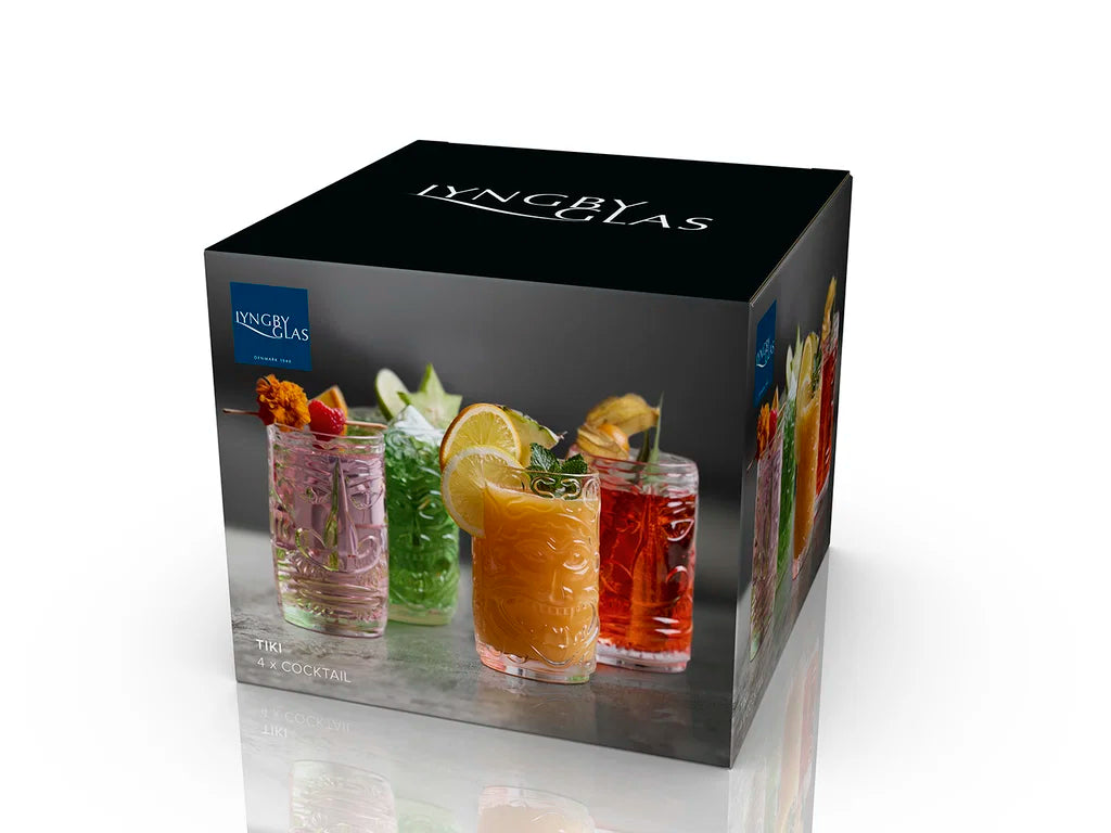 Cocktail Glass Tiki 45cl Pcs Clear