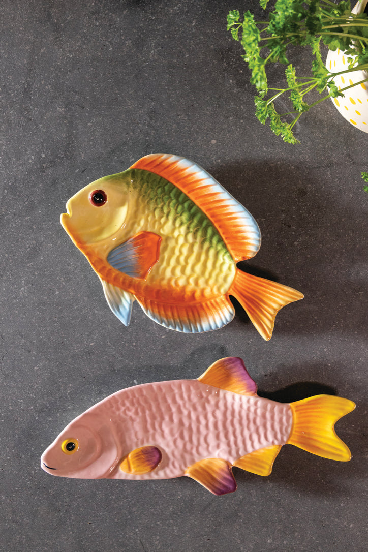 &amp;K Rainbow Fish Plate