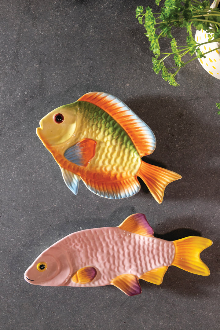 &amp;K Rainbow Fish Plate
