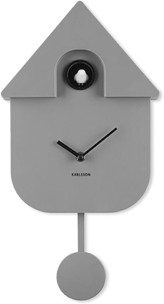 Modern 'Bird Song' Wall Clocks