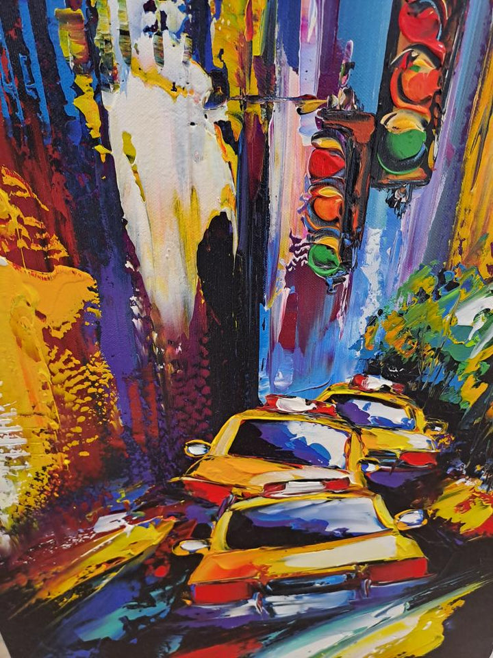 SALE New York City Original Painting by Grangil