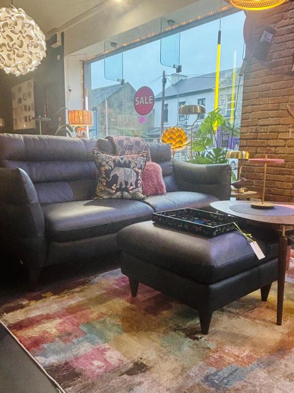 SALE Ex-Display Cabrini Sofa, Footstool & Armchair