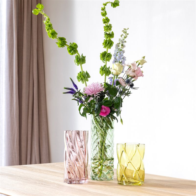 &amp;k Vase Marshmallow Opaque Pink