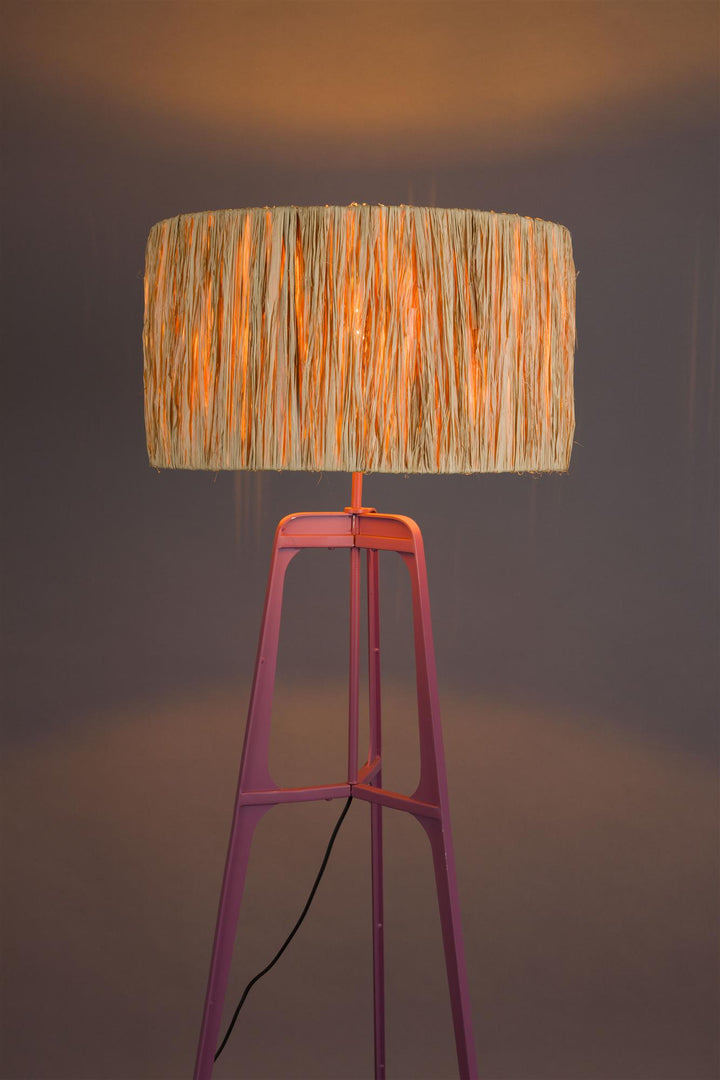 Purple Afra Floor Lamp