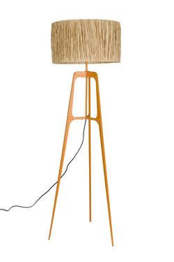 Orange Afra Floor Lamp